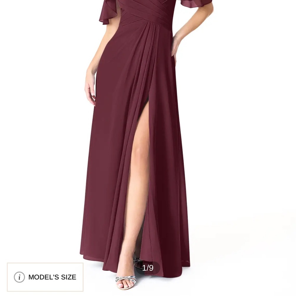 Azazie Dakota in Cabernet